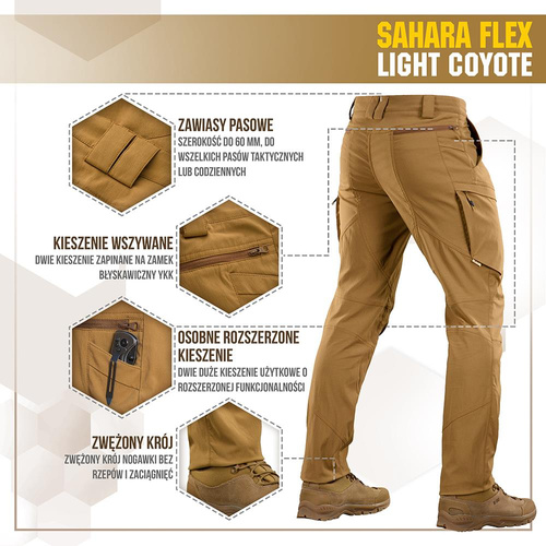 M-Tac - Sahara Flex Lite Pants - Coyote - 20064005