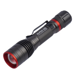 Falcon Eye - Latarka ręczna Alpha 125 - Strobe - Focus - 125 lm - Czarna - FHH0120