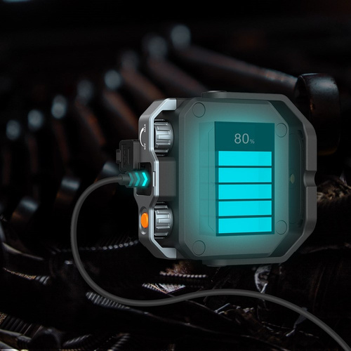 Fenix - Camping Licht CL28R LED - 2000 lm - 10000 mAh - USB-C - Grau - 039-538