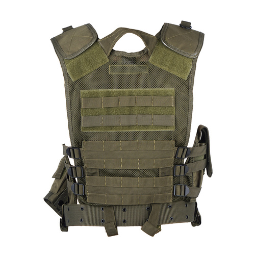Mil-Tec - Kamizelka taktyczna USMC - Zielony OD - 10720001