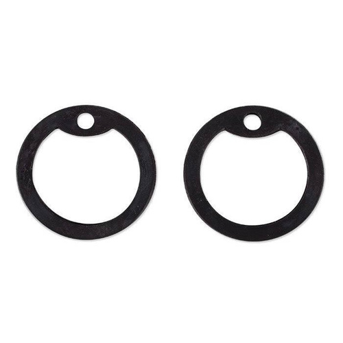 Mil-Tec - Gumki do nieśmiertelników Dog Tag Silencers - Czarne - 16315002