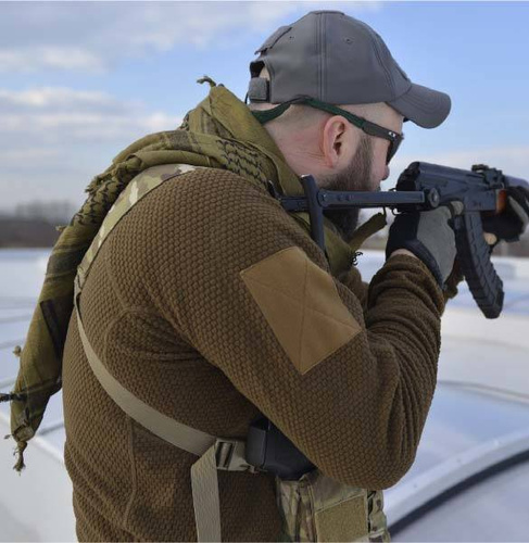 Helikon - Alpha Tactical Grid Fleece Jacke - Coyote - BL-ALT-FG-11