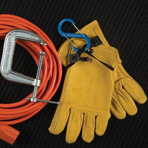 Nite Ize - Karabinek S-Biner® Aluminum Dual Carabiner #3 - Pomarańczowy - SBA3-19-R6