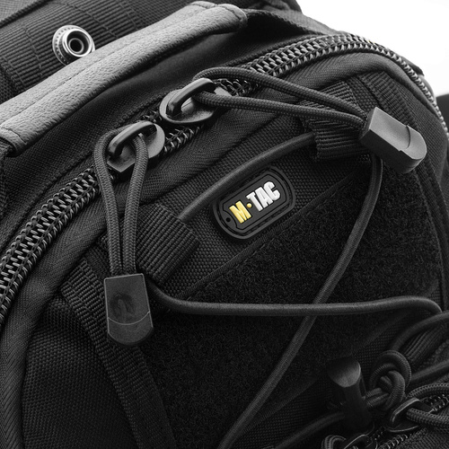 M-Tac - Bag Urban Line City Patrol Carabiner Bag - Polyester - Black - MTC-098-3-BK