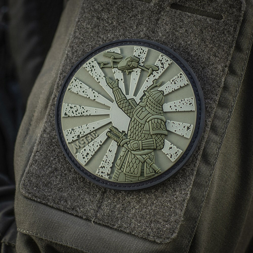 M-Tac - Way of the Samurai Patch - 3D PVC - Ranger Green - 51338323