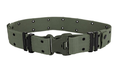 Mil-Tec - LC2 US-Militärgürtel mit Duraflex Cop-Lok-Schnalle - OD Grün - 13312001