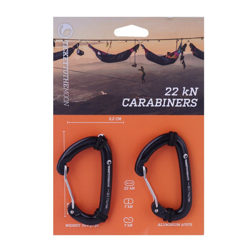 Ticket To The Moon - Carabiner - 22kN set of 2 pcs - TMBINER22
