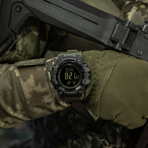 M-Tac - Tactical Watch 2037 - LED - 5 ATM - Green - 50007001