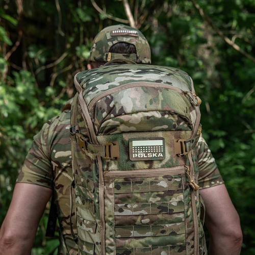 M-Tac - Naszywka Flaga Polska 50х80 - Laser Cut - Multicam / Fluo - 51007208