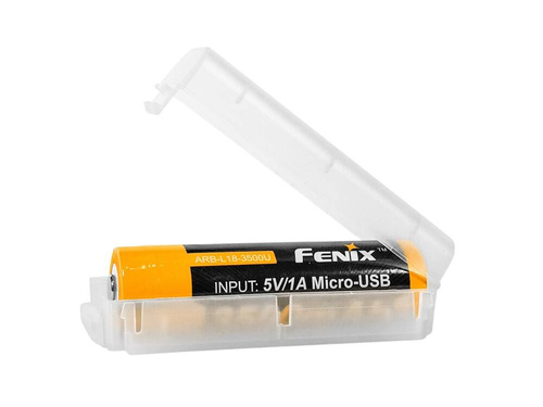 Fenix - 18650 3500mAh 3,6V Li-Ion Akku - USB - ARB-L18-3500U