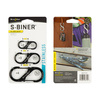 Nite Ize - S-Biner SlideLock Set #2, #3, #4 - Czarny - LSBC-01-R6