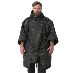 Helikon - Poncho ocieplane Swagman Roll - Windpack - Climashield - MultiCam Black - PO-SMR-BL-0C