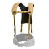 Templars Gear - Szelki taktyczne 4-punktowe H-Harness - MOLLE - Coyote Brown - TG-H-HAR-4-CB 