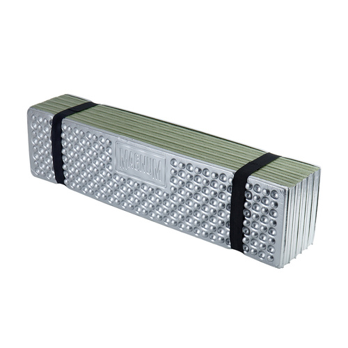 Magnum - Militär-Schlafmatte Magnum Matte - 180 x 57 x 1 cm - Silber / Olivine - 92800412285