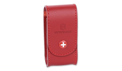 Victorinox - Leather Belt Pouch - Red - 4.0521.1