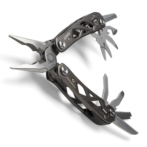 Gerber - Aufhängung Multitool - 11 Werkzeuge - Grau - 31-003620