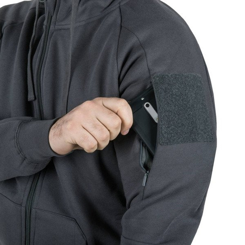 Helikon - Urban Tactical Hoodie Lite - FullZip - Grau - BL-ULF-CB-19