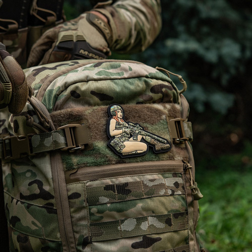 M-Tac - Tactical Girl Patch №2 - PVC - Full Color - 51116203