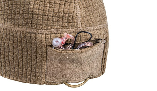 Helikon - Czapka Range Beanie - Grid Fleece - Czarny - CZ-RBN-FG-01