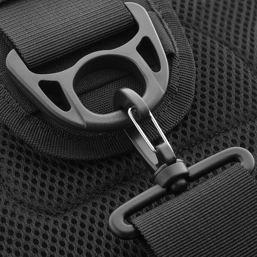 M-Tac - Bag Urban Line City Patrol Carabiner Bag - Polyester - Black - MTC-098-3-BK