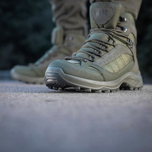 M-Tac - Buty taktyczne jesienno-zimowe - Ranger Green - 1JJ143/9TPLV