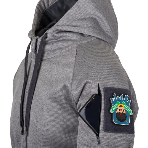 Helikon - Urban Tactical Hoodie® - Fullzip - Poliester - Schwarz - BL-UHF-PO-01