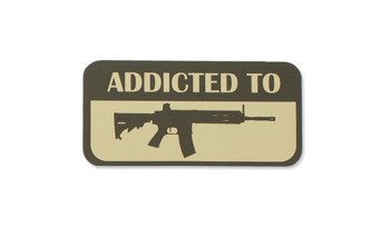 Combat-ID - Naklejka - Addicted to 416