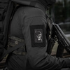 M-Tac - Morale Patch Face of War - Cordura - Black - 51389002