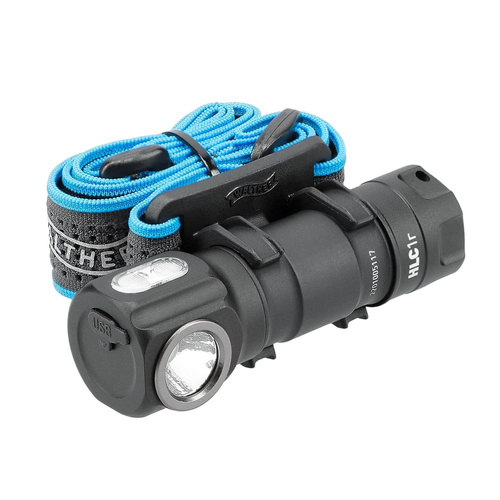 Walther - Flashlight LED HLC1r - 500 lm - Black - 3.7137