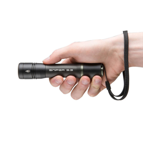 Mactronic - LED Flashlight Sniper 3.3 - 1020 lm - 2800 mAh - Black - THH0064