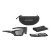 ESS - Rollbar Silver Logo Kit - Czarne - Clear / Smoke Gray - EE9018-03