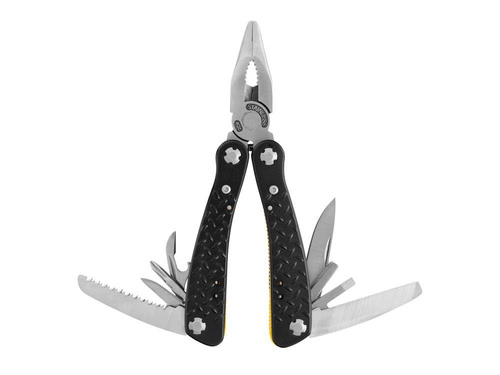 Ganzo - G106 Multitool mit Bit-Set - 14 Werkzeuge - Schwarz - 265-142