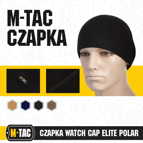 M-Tac - Czapka Watch Cap Elite - Czarna - 40002002