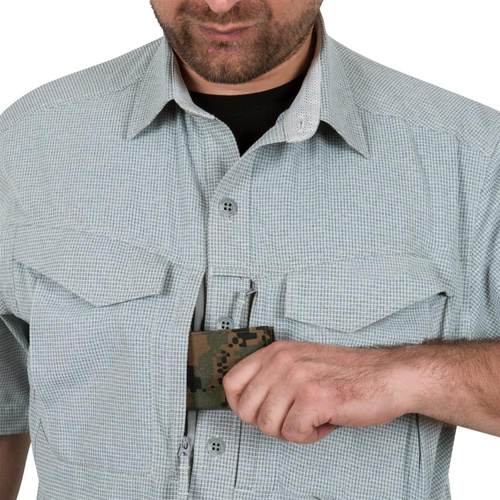 Helikon - Tactical Shirt Defender Mk2 Ultralight Short Sleeve - Silver Mink - KO-DUS-AP-69