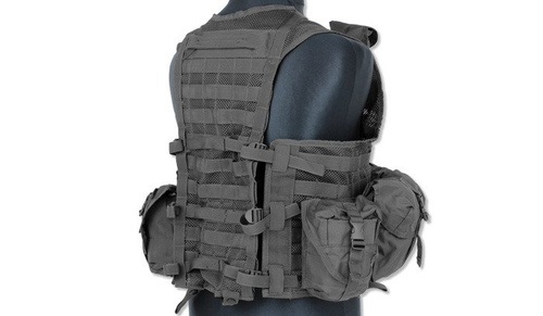 Mil-Tec - Modular Vest Reactor - MOLLE/PALS - Schwarz - 10712102