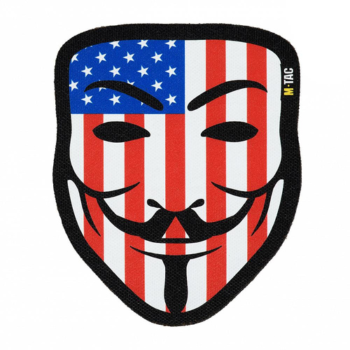 M-Tac - Anonymous Patch - USA Flag - Morale Patch - 51315000