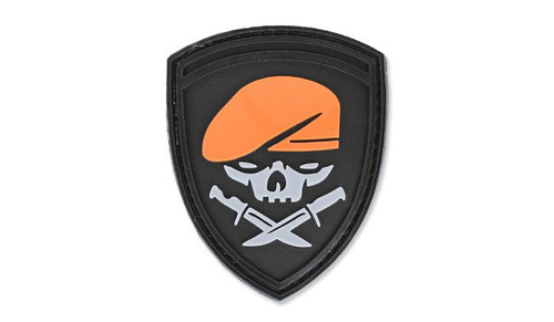 4TAC - Naszywka 3D - Knives Skull
