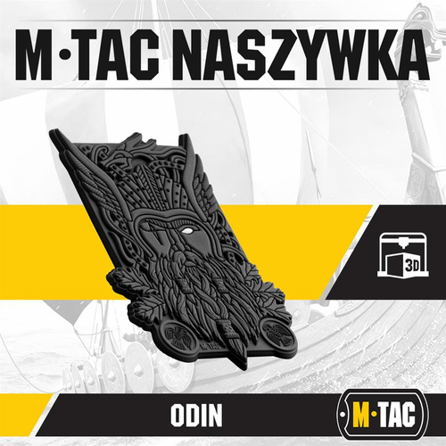 M-Tac – Odin 3D PVC Patch – Morale Patch – Dunkelgrau – 51131012