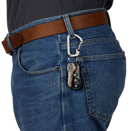 Nite Ize - SlideLock Carabiner #2 - Stalowy - CSL2-11-R6