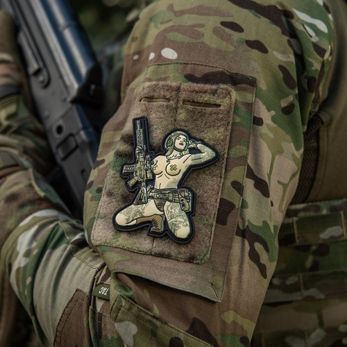 M-Tac - Naszywka Tactical Girl №1 Mjóllnir - PVC - Pełny kolor - 51116107