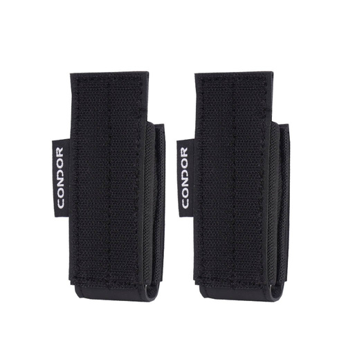 Condor - QD Pistolenmagazintasche - Schwarz - 2 Stück - 221113-002