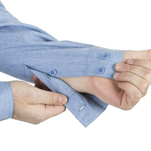 Helikon - Defender Mk2 Herrenhemd - Melange Schwarz / Grau - KO-DGM-PO-0119Z