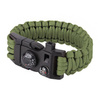 101 Inc. - Paracord Survival Armband - 9" - OD Green