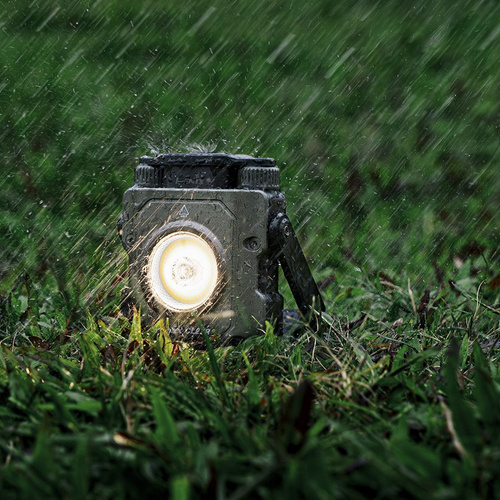 Fenix - CL27R Camping-Taschenlampe mit 5000 mAh Akku - 1600 lm - Blau - CL27R glacier blue