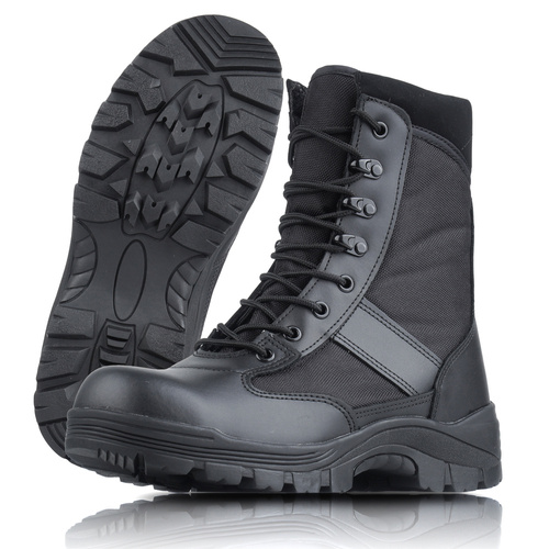 Mil-Tec - Buty taktyczne Security Boots - Czarny - 12837000
