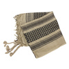 Mil-Tec - Kopftuch Shemagh Arafat - 100% Baumwolle - Khaki-Schwarz - 12611000