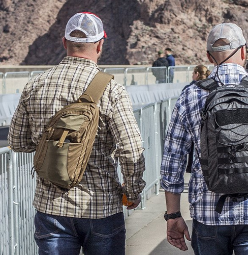 Helikon - Rucksack EDC Sling - 6,5 L - Cordura - Shadow Grey - PL-ESB-CD-35