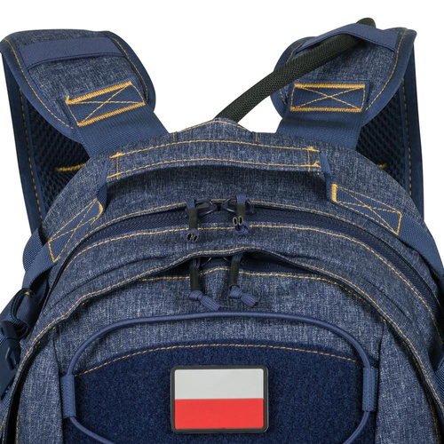 Helikon - Plecak EDC - 24 L - Cordura - Czarny / Szary melanż - PL-EDC-NP-M1