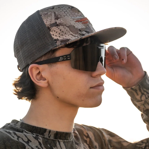 Gatorz - Okulary balistyczne Havok - ANSI Z87+ - Smoke - Czarne - GZ-13-046