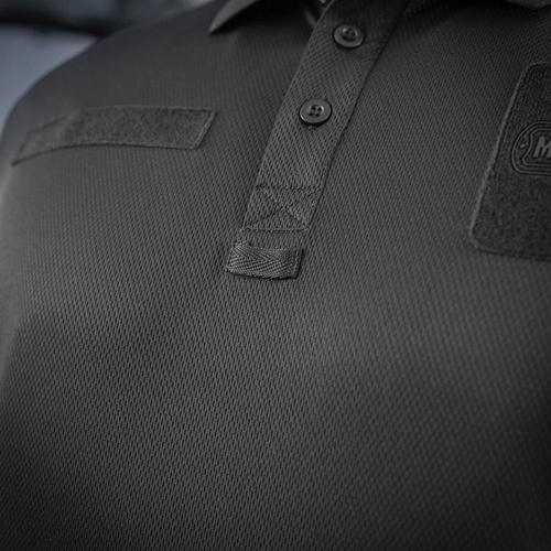 M-Tac - Polohemd Elite Tactical Coolmax - Schwarz - 80010002